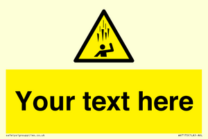 Custom Falling Ice sign